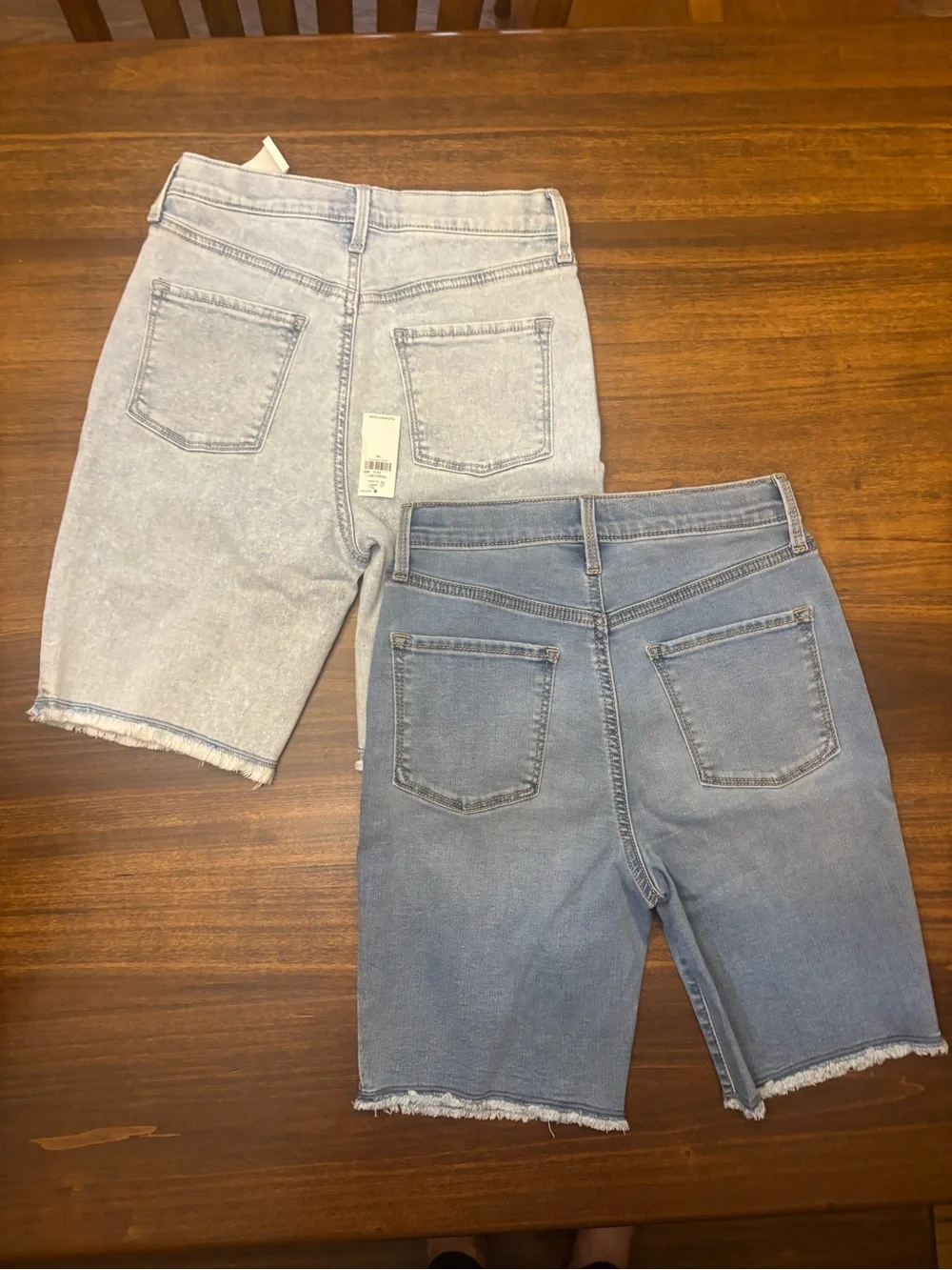 Old Navy girls size 14 denim shorts bundle of 2
